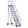 Vestil LAD-11-14-G 11 G Step 58° 14" Warehouse Ladder