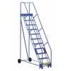 Vestil LAD-11-14-P 11 P Step 58° 14" Warehouse Ladder