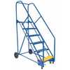 Vestil LAD-6-14-P-EZ 14" 50° 6 P Step Warehouse Ladder