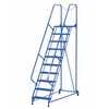 Vestil LAD-MM-10-G 10 Grip Step Maintenance Ladder BL