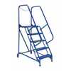 Vestil LAD-MM-5-P 5 Perf Step Maintenance Ladder BL