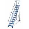 Vestil 11Perf Step 50° Roll-A-Fold Ladder