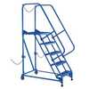 Vestil LAD-STAL-5-G 5 Grip Step Semi Trailer Ladder BL