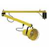 Vestil Steel Incandescent Double Arm Load Light 60 In, Yellow