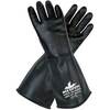 MCR CP14R Butyl Rubber Gloves Rough Finish, Rolled Cuff