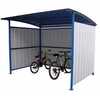 Vestil MDS-96-BK 120" Multi Duty Bicycle Shelter