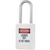 Master Lock S31KAWHT Zenex Global Thermoplastic Safety Padlock White
