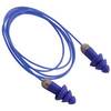 Moldex® 6415 Rockets® Blue Corded Metal Detectable Earplug 27dB