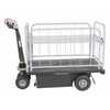 Vestil NE-CART-3 1 Shelf Side Load Tract Drive Cart