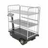 Vestil NE-CART-4 2 Shelf Side Load Tract Drive Cart