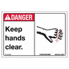 NMC Danger Keep hands clear Signs