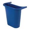 Rubbermaid FG295073 5 QT Recycling Side Bin for Waste Basket Blue