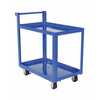 Vestil 22x36 2 Shelf Service Cart 1K