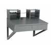 Vestil SHOP-DW 19.5"H Wall Mounted Shop Desk Gray
