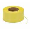 Vestil ST-12-9X8-YL 9x8 Yellow Poly Strapping 9,900'