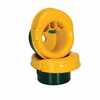 Vestil Plastic Fingertip Stretch Wrap Dispenser, Yellow/Green