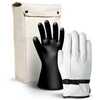 Salisbury GK011B Lineman Glove Kit Leather w/ Bag, Class 0, 11"
