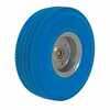 Vestil UFBL-10-WHL-58 Poly Solid Foam Wheel 10x3.5 Blue
