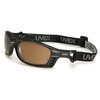 Uvex® Livewire Matte Black Frame, Espresso Lens