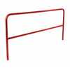 Vestil Steel Safety Railing 10 Ft. Length Red