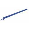 Vestil Steel Toe Board for Pipe Safety Railing 10 Ft. Length Blue