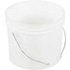 Vestil® PAIL-2-PWS 2-Gallon Plastic Bucket With Steel Handle