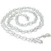 Vestil Steel Chain with Grab Hook 20 Ft. Length 1/4 In. Chain 6000 Lb. Pulling Capacity Silver