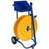 Vestil Steel Manual Pallet Probe Strapping Cart Blue / Yellow