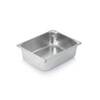 Vollrath 30242 Super Pan V Half Size Steam Table Pan, 4 Inches Deep