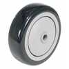Vestil Polypropylene Wheel 4 In. x 1-1/4 In. Width Black/White