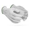 Claw Cover MP25 String Knit Poly White Glove, 7 Gauge, XL