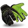 HexArmor Chrome Series 4023 Cut-Resistant Gloves Leather Green/Black