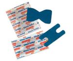 AMERICAN® WHITE CROSS, Flexible Design Bandage, Blue, 1-3/4 W x 3 L in