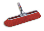 Sweep Brush, Synthetic, 23 in, Red