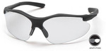 Pyramex SB3710DT Clear Anti-Fog Lens Black Frame Safety Glasses