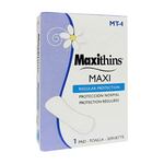 HOSPECO MT-4 Maxithins Regular Maxi Pads in #4 Boxes 250/Pack
