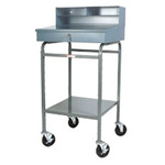 Win-Holt RDMWNSS-3 Mobile Receiving Desk, Stainless Steel
