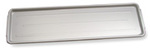 Aluminum Tray Ribbed Rectangular w/ Handles 24" L x 12.5" W