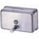 Impact Products 4020 Chrome Finish Soap Dispenser Horizontal 40 oz.