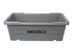 Gray Poly Lug INEDIBLE on 2 Sides, 100 lb Cap
