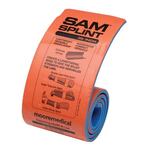 SAM®, Foam Padded Splint, Foam, 36 in, 4-1/4 in, Black on Orange and Blue