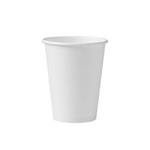 Solo SCC412WN White Paper Hot Cup Polycoated, 12oz. Capacity