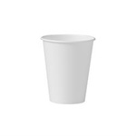 Solo SCC378W2050 Paper Hot Cup, Single-Sided Polycoat, 8oz.