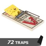 Easy Set®, Mouse Trap, Wood, Rodent, 72 per Case, FSC Certified, Non-Toxic, Easy Disposal, No Chemicals or Poisons, Environmental Friendly