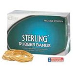 Advantage® Natural Tan Rubber Bands Size #30, 2" x 18",1150 per Pound
