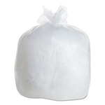 FlexSol® BR2433M High-Density 15-gallon Clear Trash Can Liners