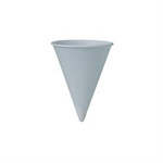 Solo® 4R-2050 Cone Paper Cups with Plain Rolled Rim 4 Oz