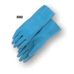 Majestic 3352 Blue Diamond Grip 13" Latex Gloves 19 Mil