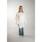 ProMax®, Lab Coat, Microporous Polyolefin Fabric / SBP, White, Snap, 2X-Large