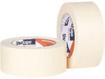 Masking Tape, Crepe Paper / Thermoplastic Rubber, Natural, 60 yds, 1/2 in, 72 Rolls per Case